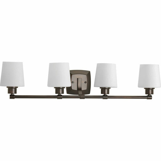 Progress Lighting P300019-020 Bath Fixture A sophisticated four-light