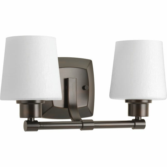Progress Lighting P300017-020 Bath Fixture A sophisticated two-light