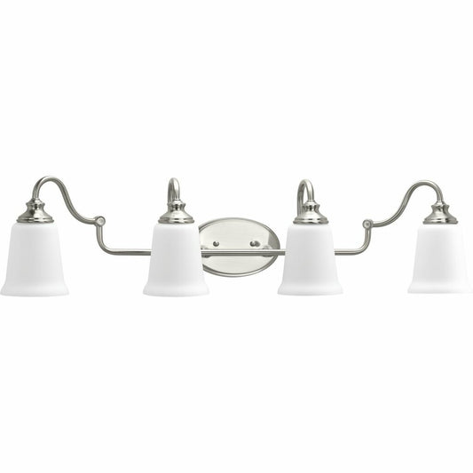 Progress Lighting P300027-009 Bath Fixture A Victorian-inspired bath