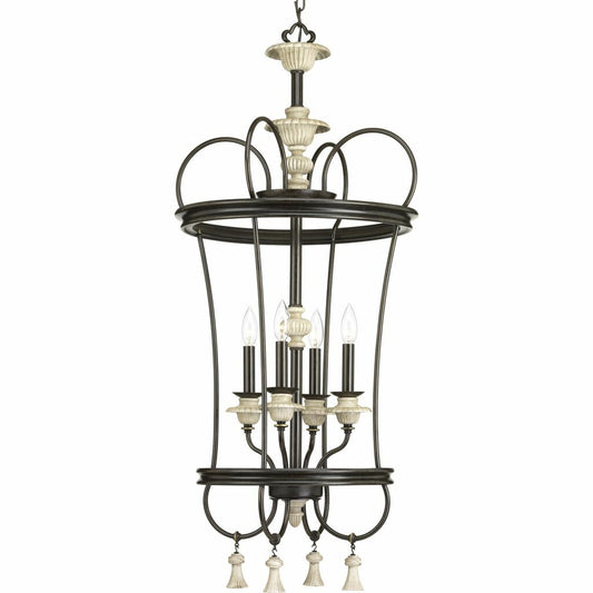 Progress Lighting P500091-077 Fixture Bergamo features an elegant