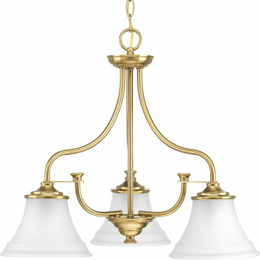 Progress Lighting P400065-109 Fixture Featuring soft angles and