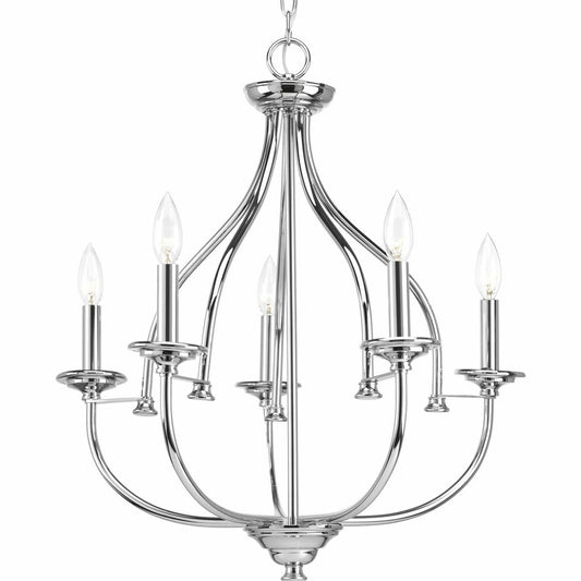 Progress Lighting P400066-015 Fixture Featuring soft angles and