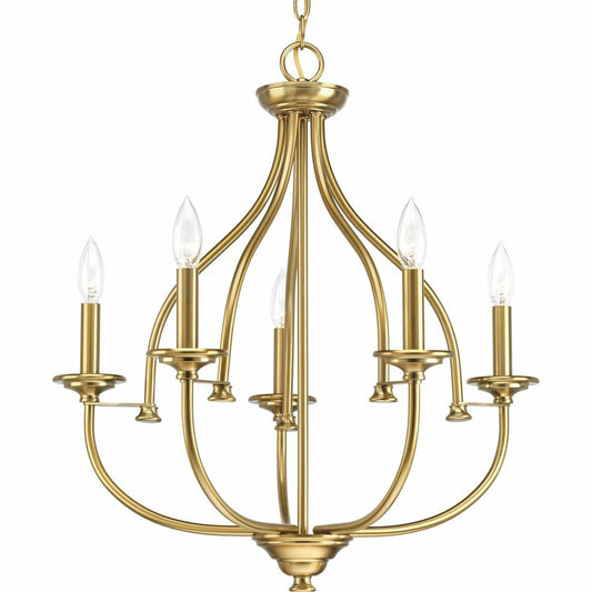 Progress Lighting P400066-109 Fixture Featuring soft angles and