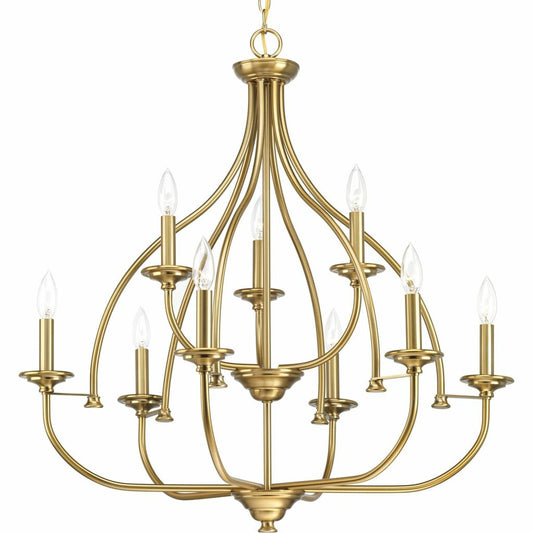 Progress Lighting P400067-109 Fixture Featuring soft angles and