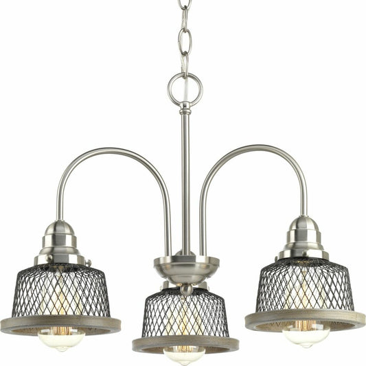 Progress Lighting P400073-009 Fixture Rustic and vintage decor is a