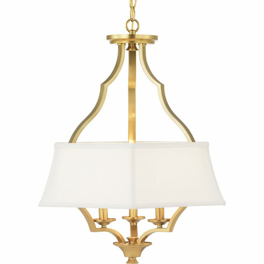 Progress Lighting P500166-109 Fixture Featuring artful angles and soft
