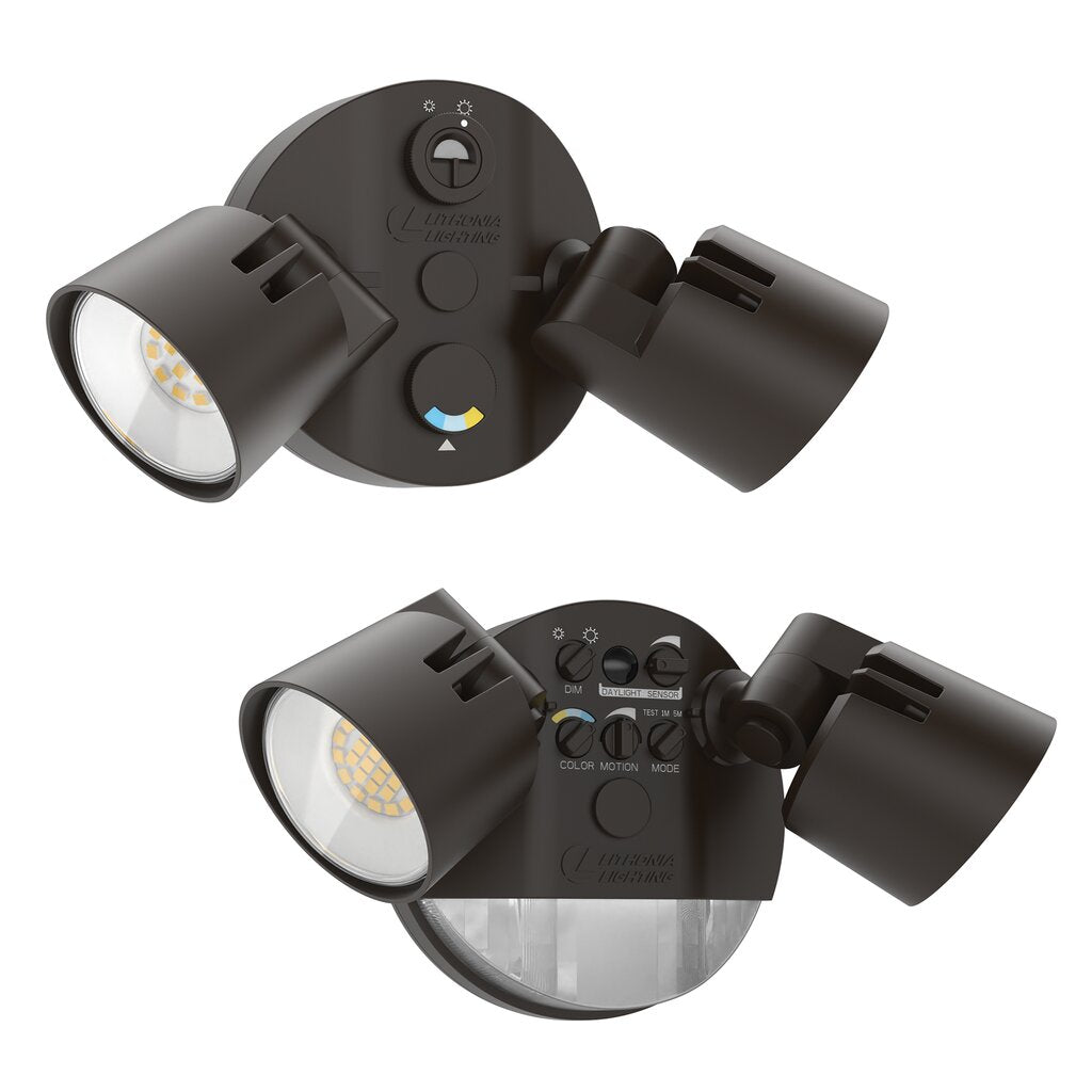Lithonia HGX LED 2RH ALO SWW2 120 PE WH M2 LED Flood Light Fixture The