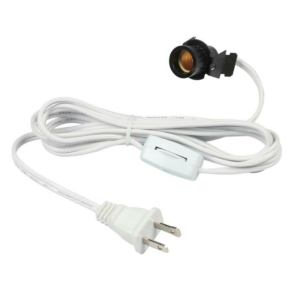 Westinghouse 2330500 LAMP ACCESSORY 6' Cord Set with Snap-In Pigtail