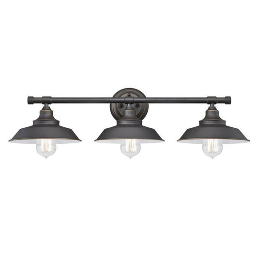 Westinghouse 6343400 Fixture 3 Light Wall Oil Rubbed Bronze Finish