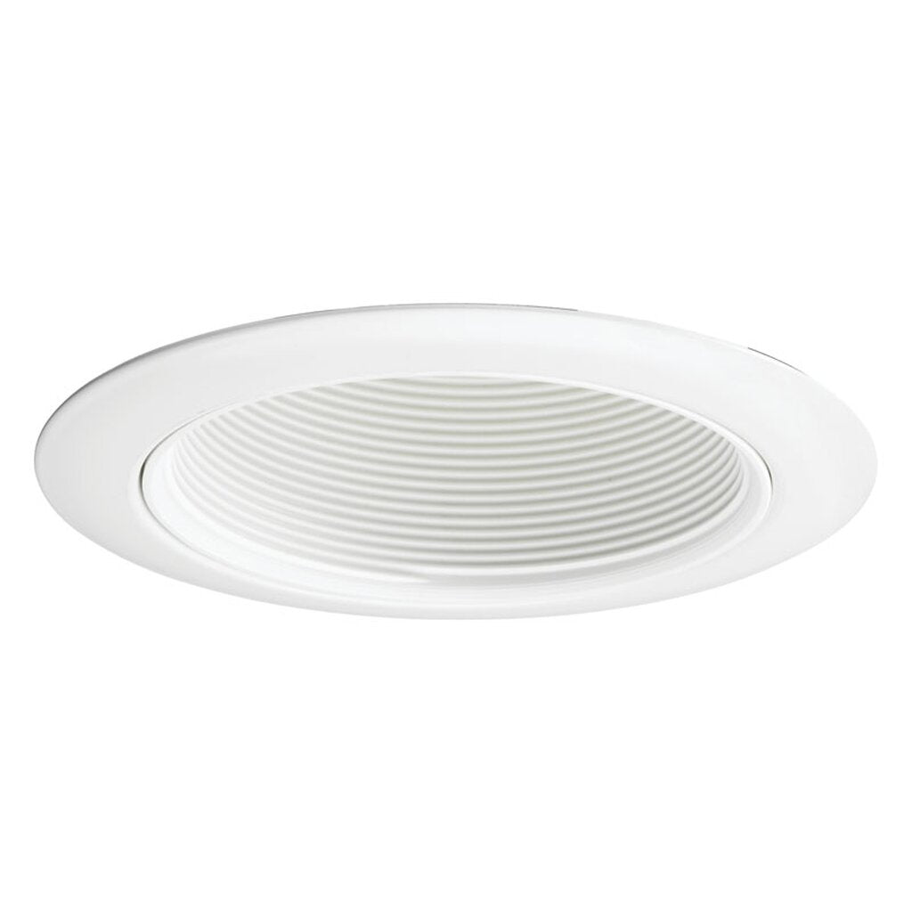 Juno 14 WWH Fixture 4-inch line voltage recessed baffle trim is ideal