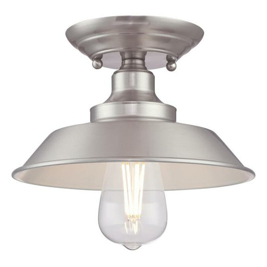 Westinghouse 6370000 Fixture 9 in. Iron Hill 1 Light Semi-F CEILING
