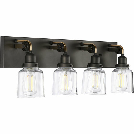 Progress Lighting P300229-143 Fixture The Rushton four-light bath