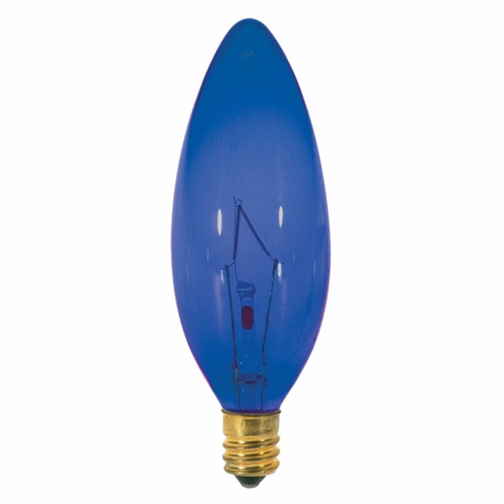 Satco S3218 25W Blue Light Bulb