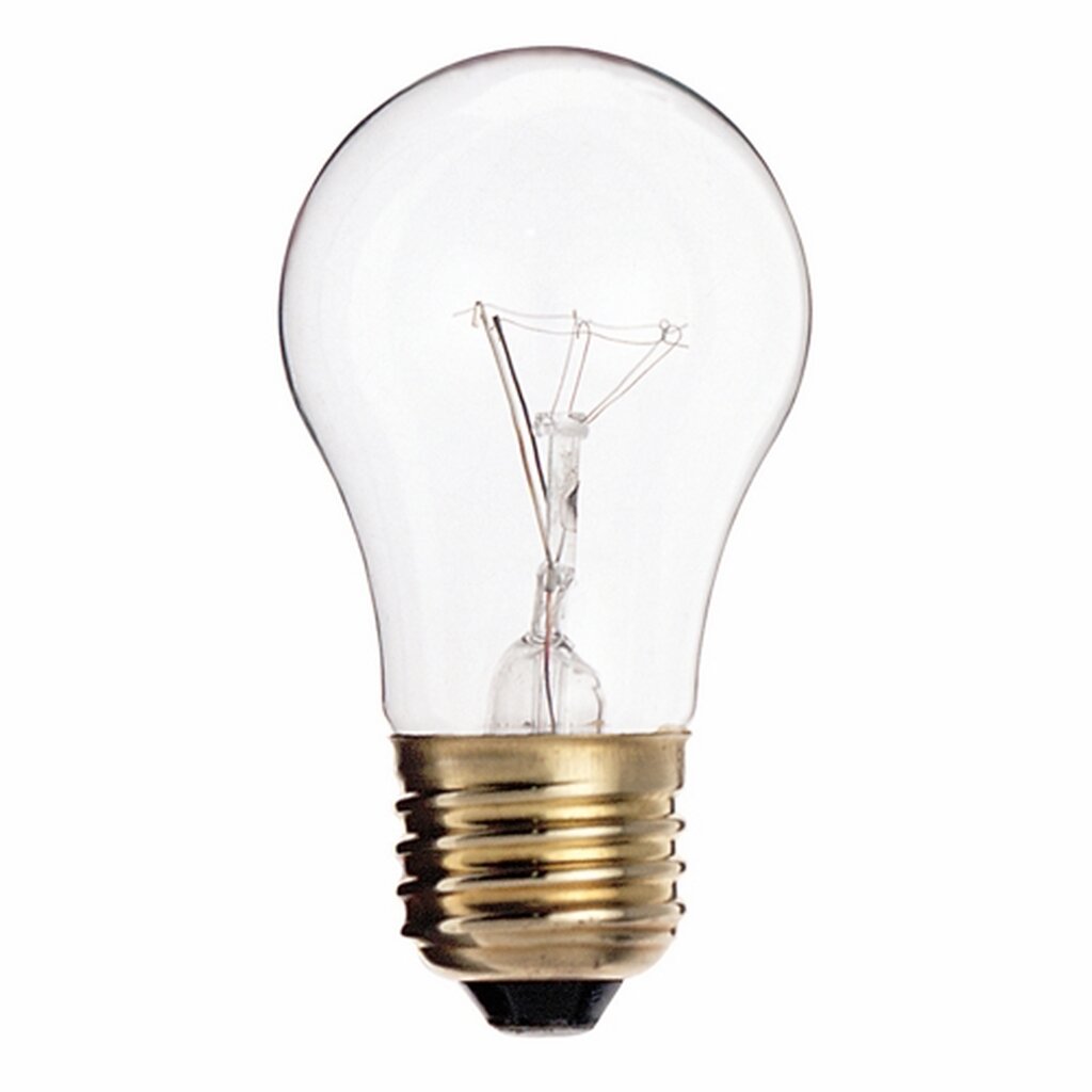 Satco S3814 25W A15 Warm White Incandescent Light Bulb