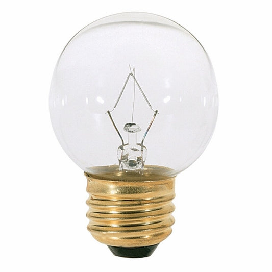25 pack - Satco S3838 25W G16.5 Light Bulb