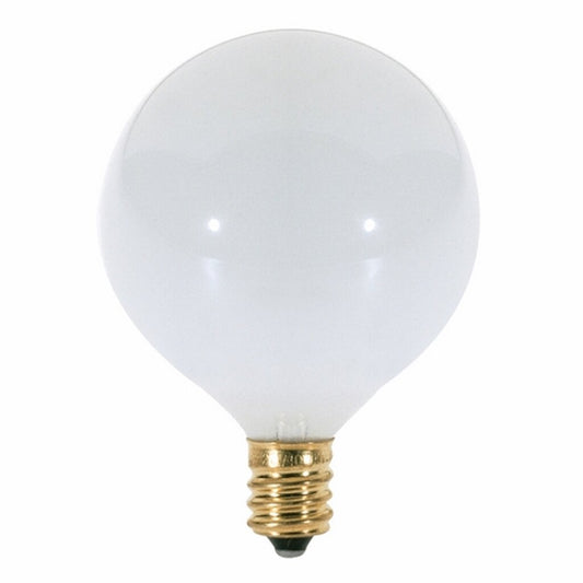 25 pack - Satco S3260 25W G16.5 Light Bulb