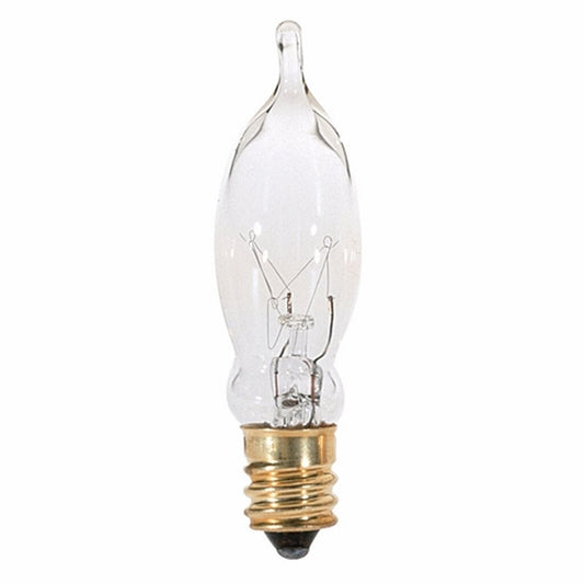 Satco S3241 7.5W CA5 Warm White Incandescent Light Bulb