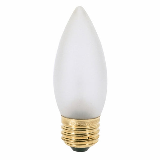 Satco S3234 25W B11 Warm White Incandescent Light Bulb