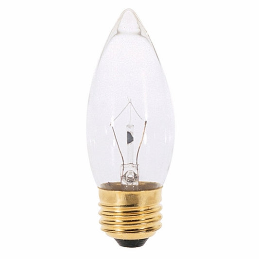 25 pack - Satco S3231 25W B11 Light Bulb
