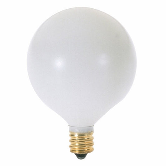 Satco A3925 25W G16.5 Incandescent Light Bulb