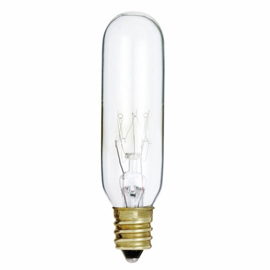 Satco S3912 15W T6 Warm White Incandescent Light Bulb