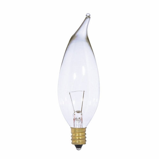 Satco S3867 15W CA10 Warm White 12 Volt Light Bulb