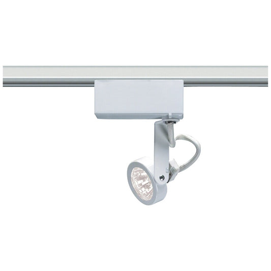 Satco TH238 Track Head Fixture 1 Light - MR16 12V Gimbal Ring White