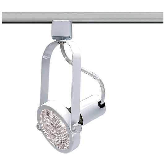 Satco TH224 Track Head Fixture 1 Light - PAR38 Gimbal Ring White