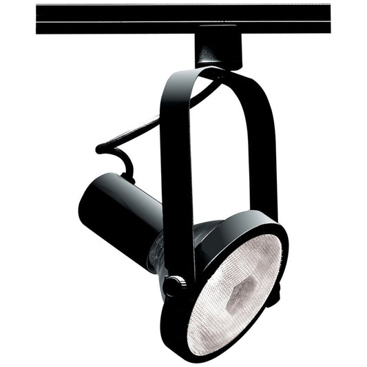 Satco TH223 Track Head Fixture 1 Light - PAR30 Gimbal Ring Black