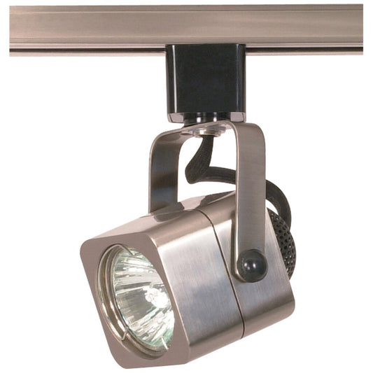 Satco TH314 Track Head Fixture 1 Light - MR16 120V Square Brushed
