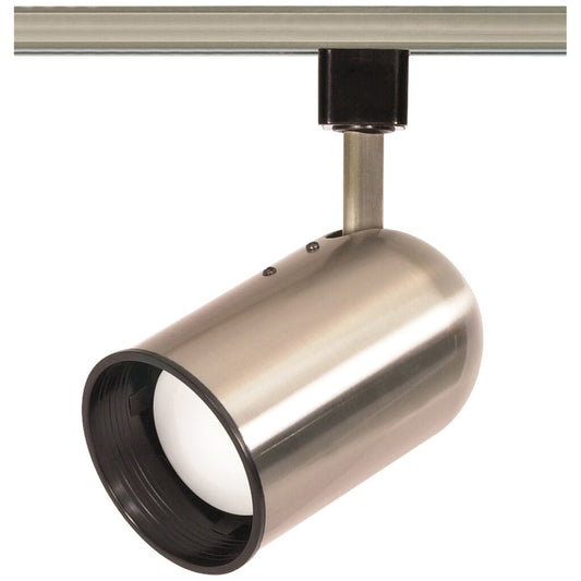 Satco TH305 Track Head Fixture 1 Light - R20 Bullet Cylinder Brushed