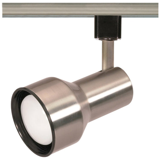 Satco TH303 Track Head Fixture 1 Light - R20 Step Cylinder Brushed