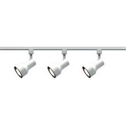 Satco TK320 Track Kit Fixture 3 Light - R30 Step Cylinder 4 foot Track