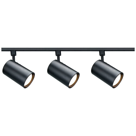 Satco TK319 Track Kit Fixture 3 Light - R30 Straight Cylinder 4 foot
