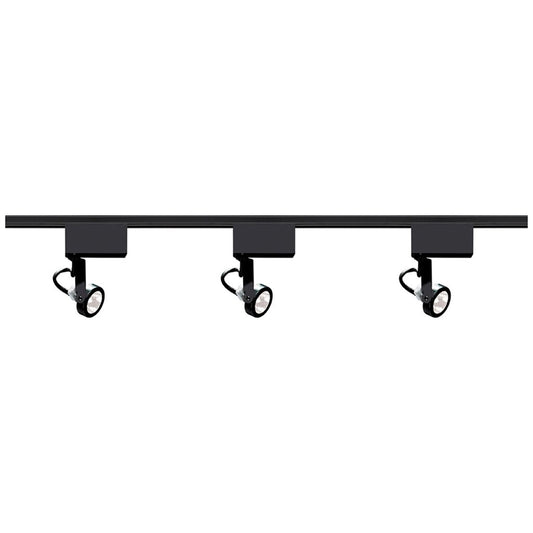 Satco TK315 Track Kit Fixture 3 Light - MR16 Gimbal Ring 4 foot Track