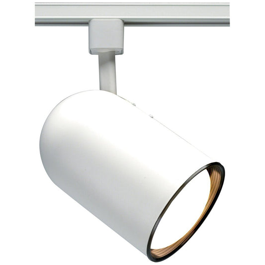 Satco TH208 Track Head Fixture 1 Light - R20 Bullet Cylinder White