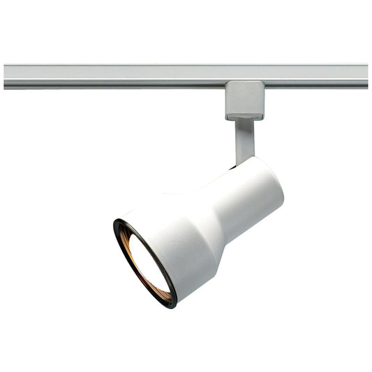 Satco TH204 Track Head Fixture 1 Light - R20 Step Cylinder White