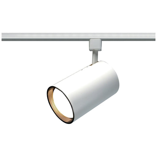 Satco TH200 Track Head Fixture 1 Light - R20 Straight Cylinder White