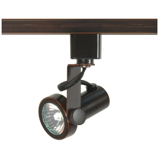 Satco TH352 Track Head Fixture 1 Light - MR16 120V Gimbal Ring Russet