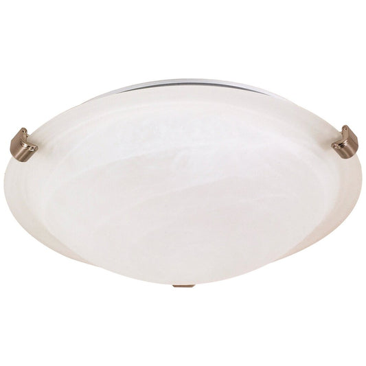 Satco 60-271 Flush Mount Fixture 2 Light; 16 in.; Tri-Clip with
