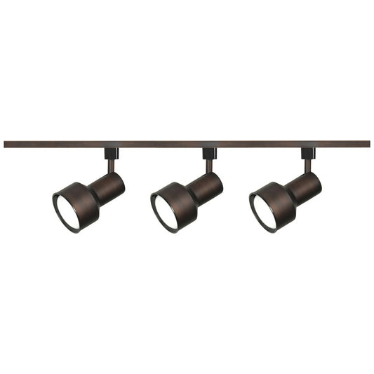 Satco TK361 Track Kit Fixture 3 Light - R30 Step Cylinder 4 foot Track