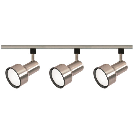 Satco TK340 Track Kit Fixture 3 Light - R30 Step Cylinder 4 foot Track