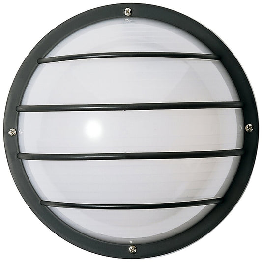 Satco 77/859 Fixture 1 Light - 10 Round Cage Wall Polysynthetic Body