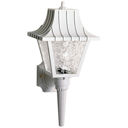 Satco 77/853 Fixture 1 Light - 18 Wall Lantern Mansard w/Textured