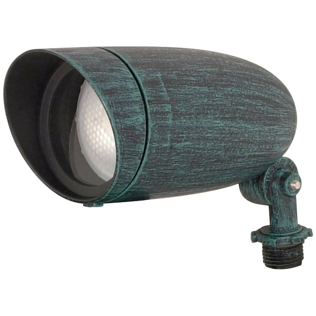Satco 76/656 Fixture 1 Light - 7 Landscape Flood PAR20 -Antique Verdi