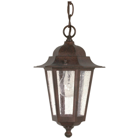 Satco 60-992 Hanging Lantern Fixture Cornerstone; 1 Light; 13 in.;