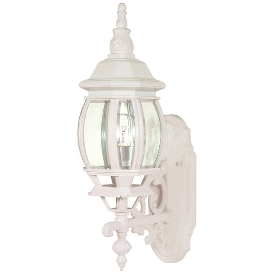 Satco 60-885 Wall Lantern Fixture Central Park; 1 Light; 20 in.; with