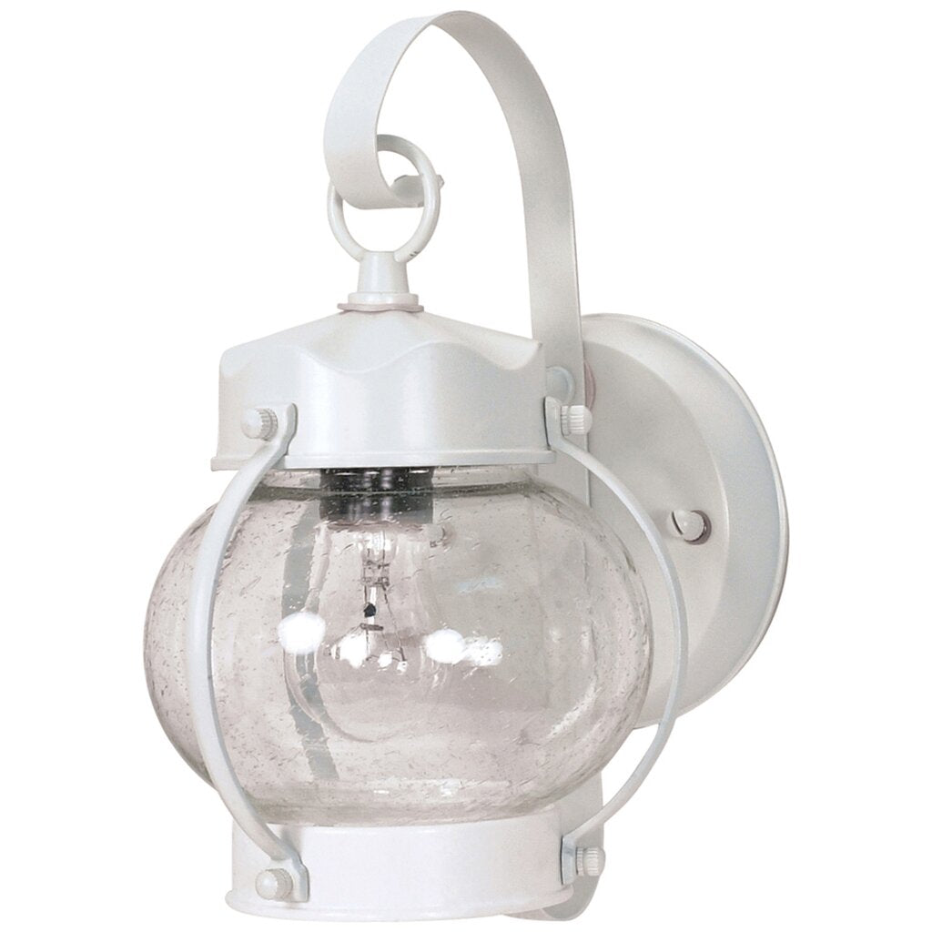 Satco 60-630 Wall Lantern Fixture 1 Light; 11 in.; Onion Lantern with