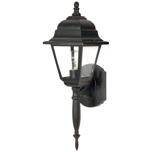 Satco 60-542 Wall Lantern Fixture Briton; 1 Light; 18 in.; with Clear