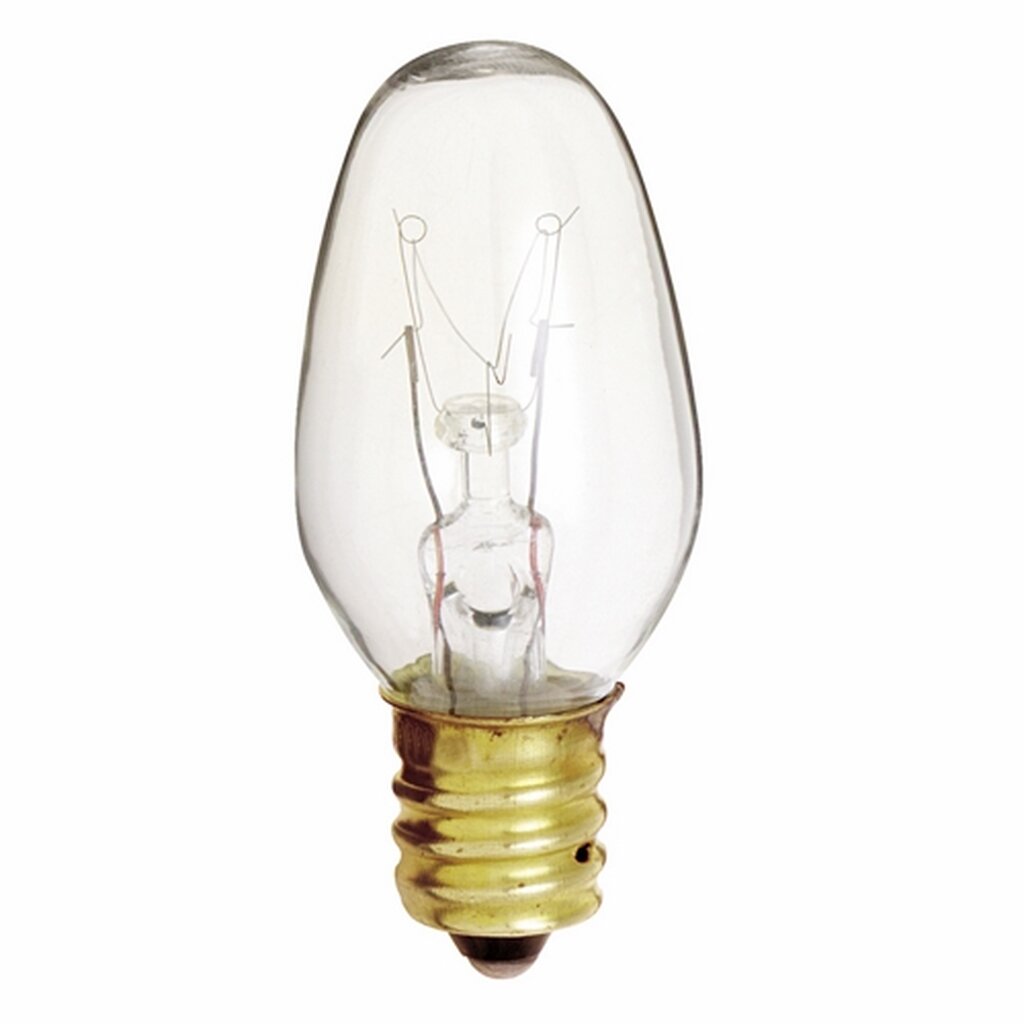 Satco S3791 7W C7 Light Bulb
